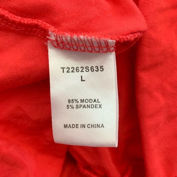 NWOT Tart coral modal maxi dress large - Picture 7 of 7